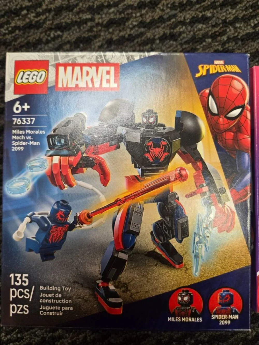 LEGO Set 76171 Miles Morales Mech + 42675 Friends Unicorn Cake
